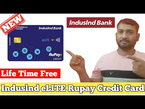 Induslnd Bank eLite Credit Card Lunch | IndusInd Poonawalla Fincorp eLITE Platinum RuPay Credit Card