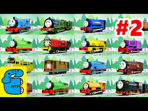 Trackmaster Thomas and Friends Strongest Engine #2, Who is the strongest with 44 trains? [Eng Subs]