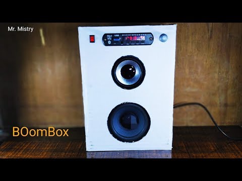 Make a Bluetooth Boombox using PAM8610 board | Bluetooth Speaker