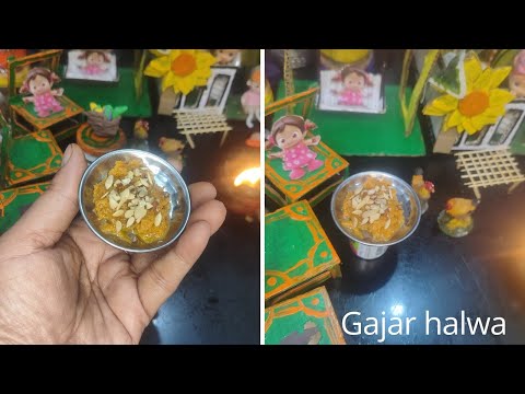 Miniature Gajar Ka Halwa Recipe|Sweet Recipes|देसी  सटाइल धमाकेदार गाजर का हलवा|गाजर हलवा|