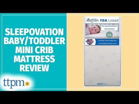 SleepOvation Baby/Toddler Mini Crib Mattress