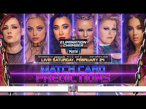 WWE Elimination Chamber 2024 - Card Predictions [v2]