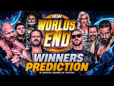 AEW Worlds End 2024 - Winners Predictions | Wrestle Freakin