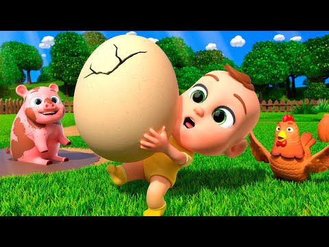 Humpty Dumpty🥚🌾Farm Version | Newborn Baby Songs & Nursery Rhymes