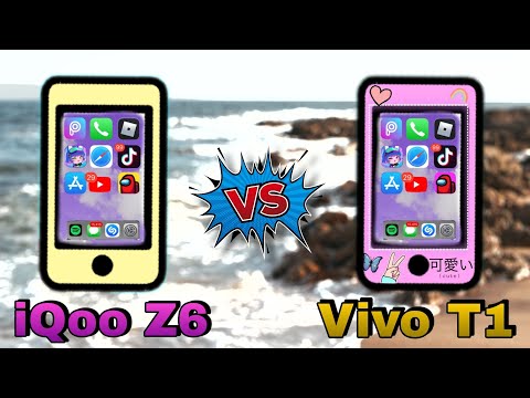 iQoo z6 Vs vivo T1 | full comparison @iQoo