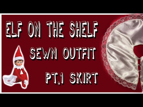 SEWING AN ELF ON THE SHELF INSPIRED LOOK FOR MY SMART DOLL