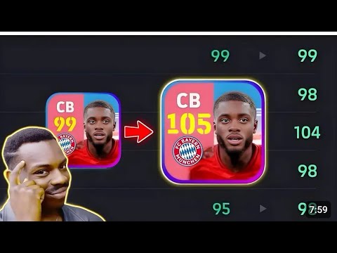 Free Upamecano Best Training Guide| How To Train Dayot Upamecano Efoootball 2025 Mobile