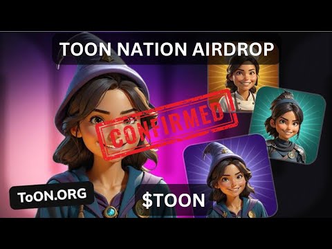 TOON NATION AIRDROP | BEST CRYPTO AIRDROP GUIDE