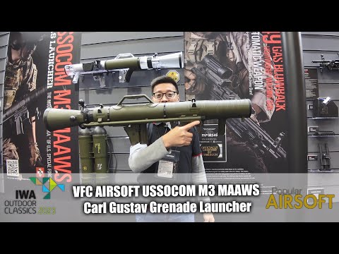 VFC USSOCOM M3 MAAWS Airsoft Grenade Launcher At The IWA Outdoor Classics 2023