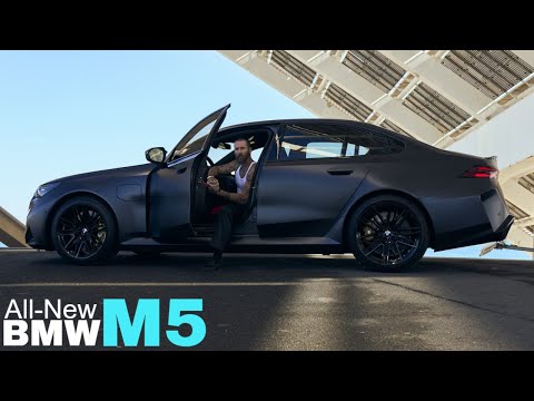 The new BMW M5 high-performance sedan : Walkaround details