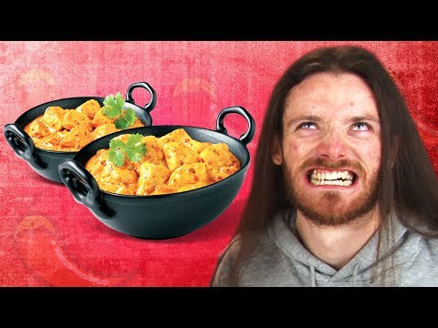 Irish People Try The Hottest Curries