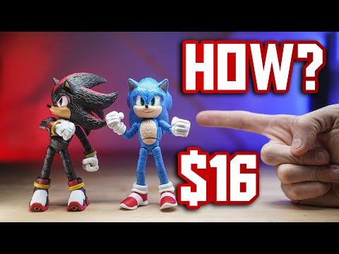 The Sonic 3 Figures are some of the best Under $20 Figures! - Shooting & Reviewing