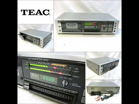 Vintage TEAC V-90R 3 Head Auto Reverse Stereo Cassette Deck (made in Japan)