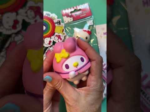 Asmr hello kitty squishy #asmr #uboxing