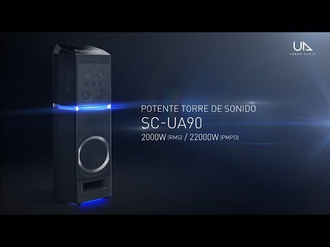 Panasonic Potente sistema de audio "one box" SC-UA90  (Short Ver.)