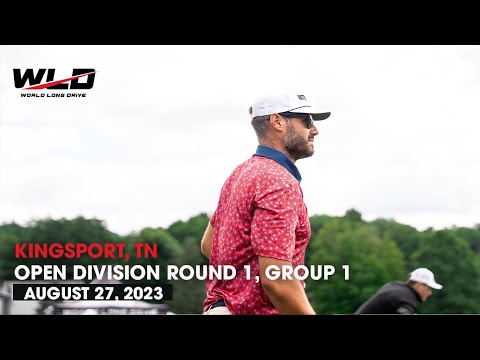 2023 World Long Drive Kingsport | Open Division – Round 1 - Group 1