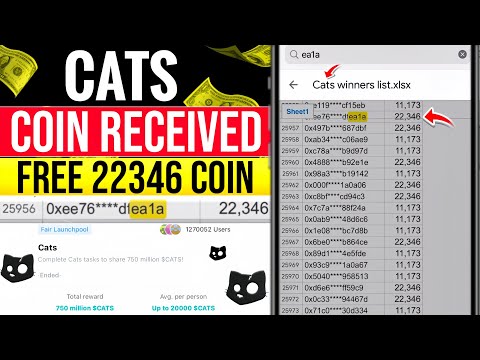 CLAIM CATS COIN 22345 | BITGET WALLET FAIR LAUNCHPOOL END | COMPLETE PROCESS