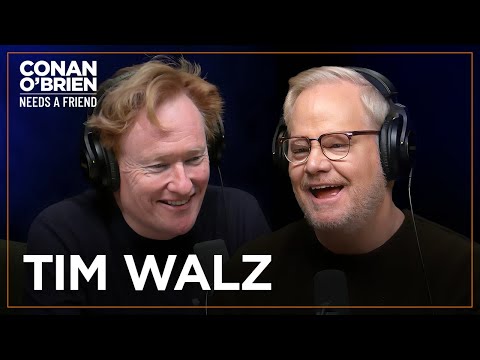 Jim Gaffigan’s Team Lied To Get Him Cast As Tim Walz On SNL | Conan O'Brien Needs A Friend