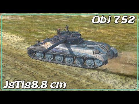 JgTig8.8 cm (2015) • Obj 752 Stargazer • WoT Blitz *SR