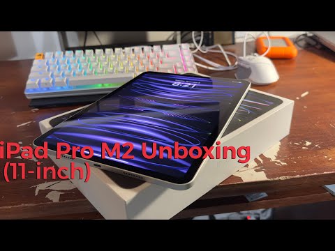 iPad Pro M2 (2022) Unboxing