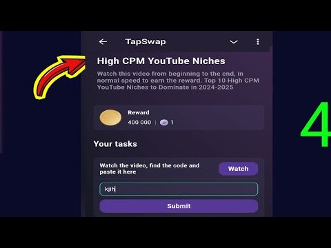 High CPM YouTube Niches | Tapswap Code | Top 10 High CPM YouTube Niches to Dominate in 2024-2025