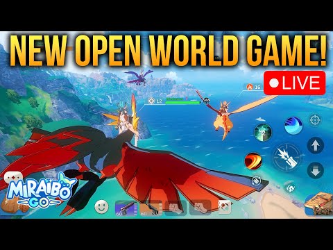 New Open World MONSTER HUNTING GAME LIVE!  Playing The New Game Miraibo Go!