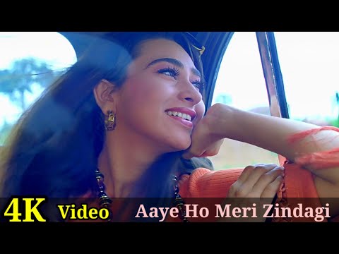 Aaye Ho Meri Zindagi Mein (Male) 4K Video Song |Raja Hindustani| Aamir Khan, Karisma Kapoor HD