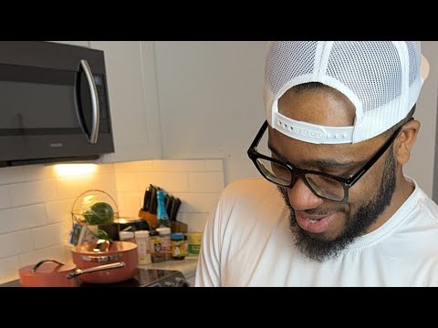 Hubby cooks Dinner LIVE!!!!