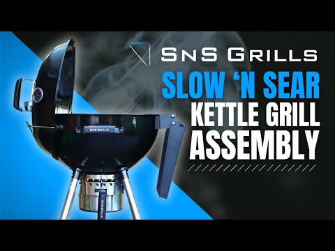 How To Assemble The 22" Slow 'N Sear Kettle Grill - Kettle Grill Assembly