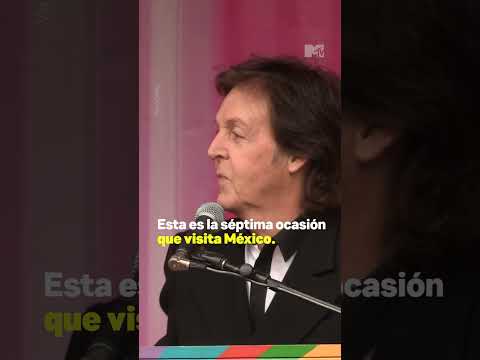 Sólo debemos dar la las gracias de que Paul McCartney visite México una vez más  ❤️