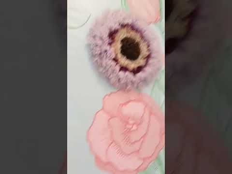 Vlog #1009 Flowers Design On The Wall