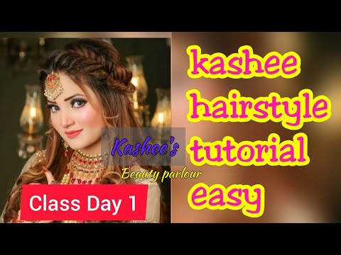 kashees hairstyle step by step | kashees hairstyle | wedding hairstyles kashee's | rabeeca khan |