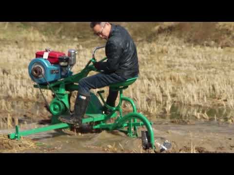 Unique field weeder rice field tillage machine