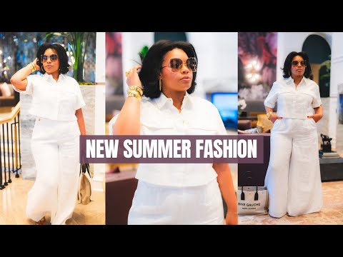 New Summer Try On Haul | Banana Republic, Walmart, Anthropologie