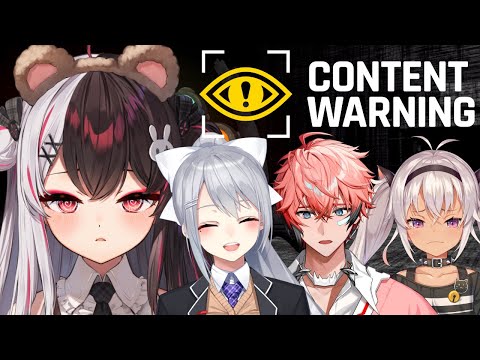 【Content Warning】突然募集して集まったメンバー　@１募集【樋口楓/夜見れな/魔使マオ/赤城ウェン/にじさんじ】