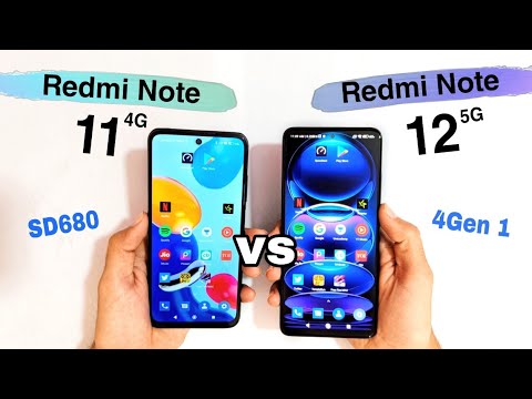 Redmi Note 11 vs Redmi Note 12 5g  Global Speed Test & Comparison | No Upgrade 👎