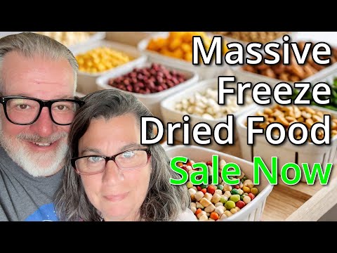 Massive Sale on Freeze Dried Food Stock Up NOW!