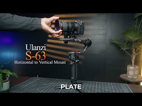 Ulanzi S-63 Horizontal to Vertical Rotating Plate