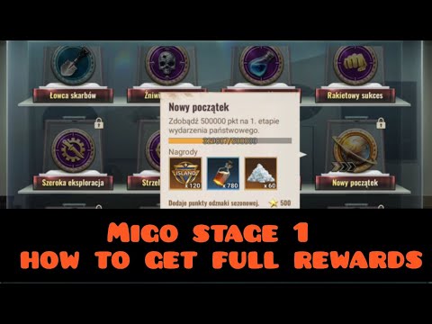 @StateofSurvivalOfficial Migo Stage1 - How to get full rewards(english version)