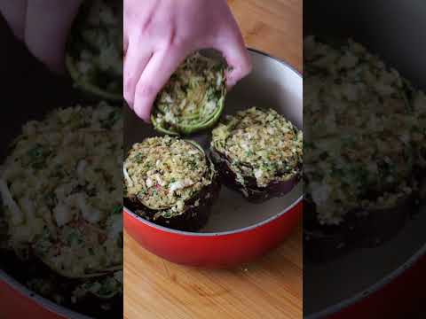 Italian breadcrumb stuffed artichokes