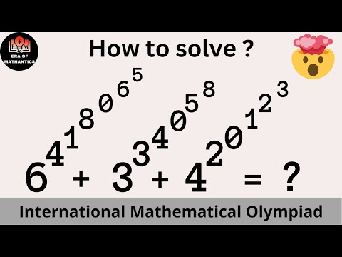 A Nice Exponents Problem | Olympiad math question