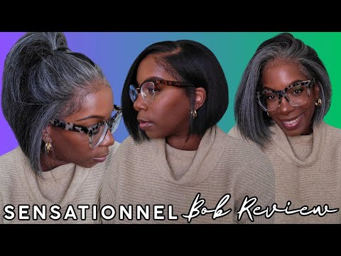 NEW Sensationnel Kinky Edges Kinky Bob TWO COLORS Synthetic Wig Review