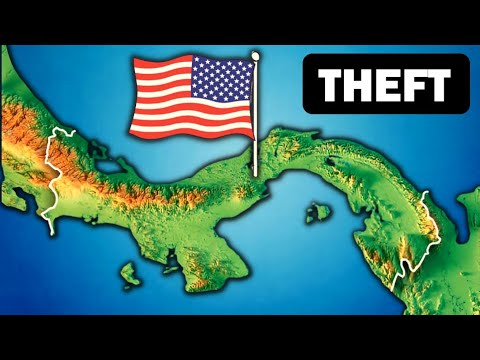 How the USA stole an entire country