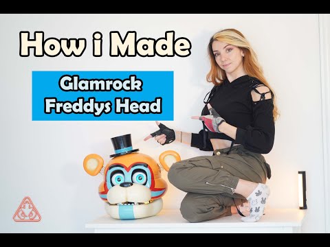 How i made Glamrock Freddy's Head! (Part 1)