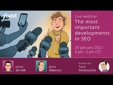 SEO News webinar - January 2021