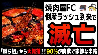 【ゆっくり解説】「勝ち組」だった焼肉店が怒涛の倒産ラッシュ！？経営失敗で◯千万の大赤字！