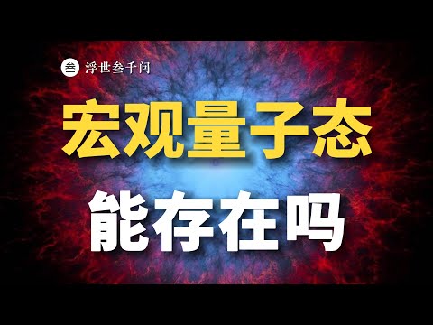 【量子力學篇-18期】退相幹：宏觀世界，也存在量子態？