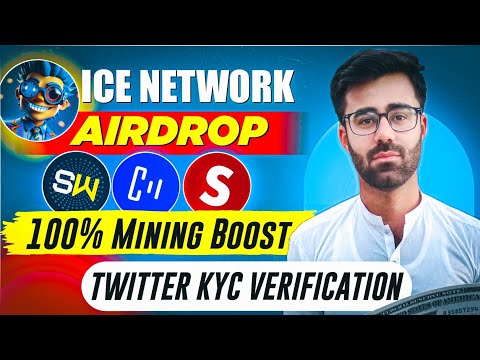 ICE Network Airdrops Twitter KYC Verification || How To Boost Earnings in Sunwave & DoctorX