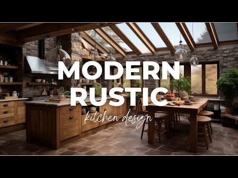 Modern Rustic Kitchen Interior Design: Crafting Step-by-Step Makeover