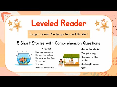 CVC Reading | Stories with CVC Words | Short Vowel A | Leveled Reader 11 | Reading Comprehension